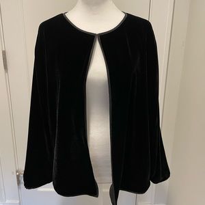 Eileen Fisher velvet cardigan